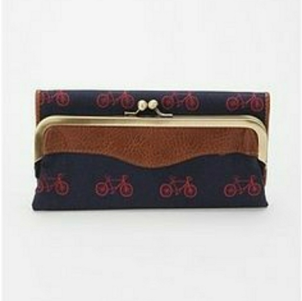 Urban Outfitters Bicycle Wallet/Clutch Navy & Red